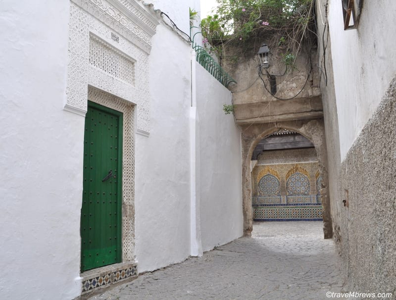 Tangier Medina souks and colourful lanes
